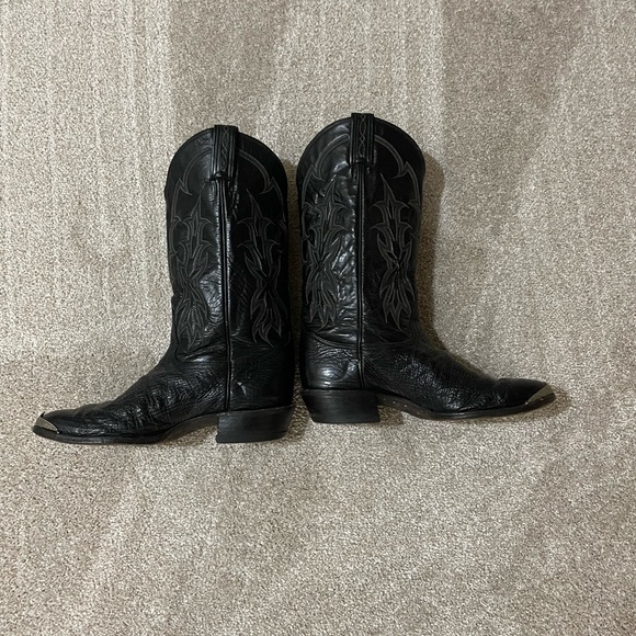 Tony Lama Black Stallion Cowboy/Western Boots. Men’s Size 9.5 - Picture 2 of 16